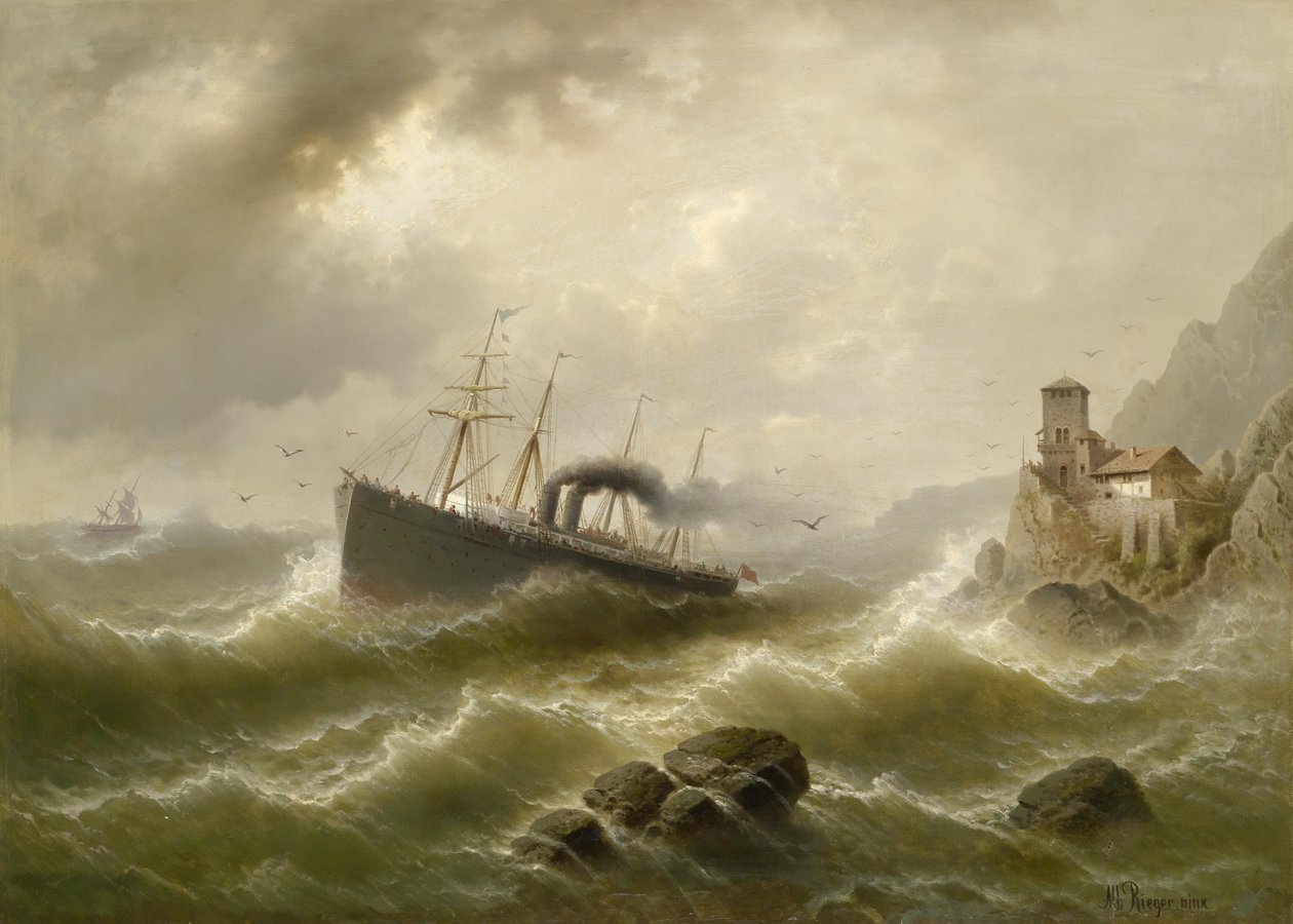 Stazione di Lhootse sul Mare del Nord da Albert Rieger