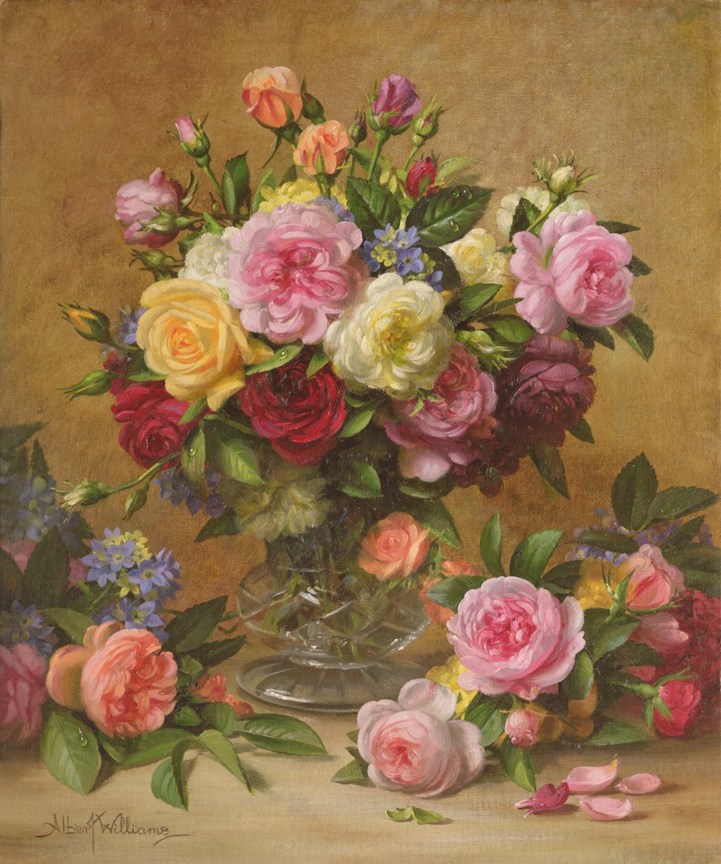 Un Gruppo di Rose Vittoriane da Albert Williams