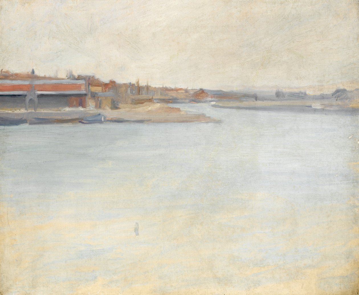 Boulogne sur Mer - una vista del porto da Albert de Belleroche
