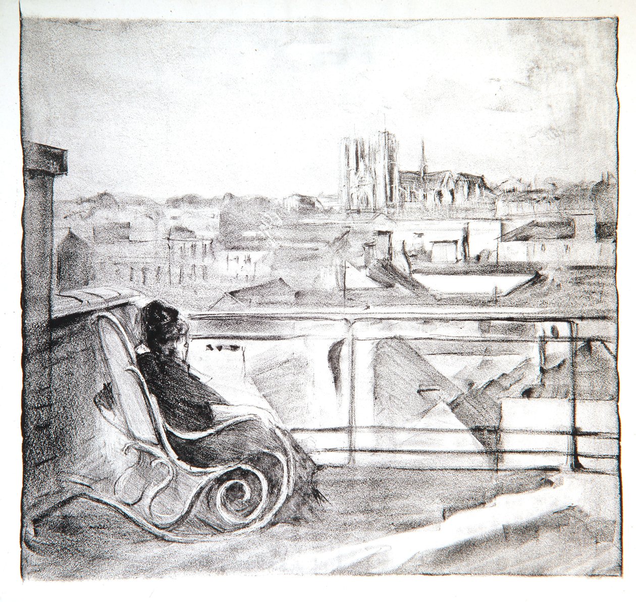 Julie a Sainte-Gudule, 1911 da Albert de Belleroche