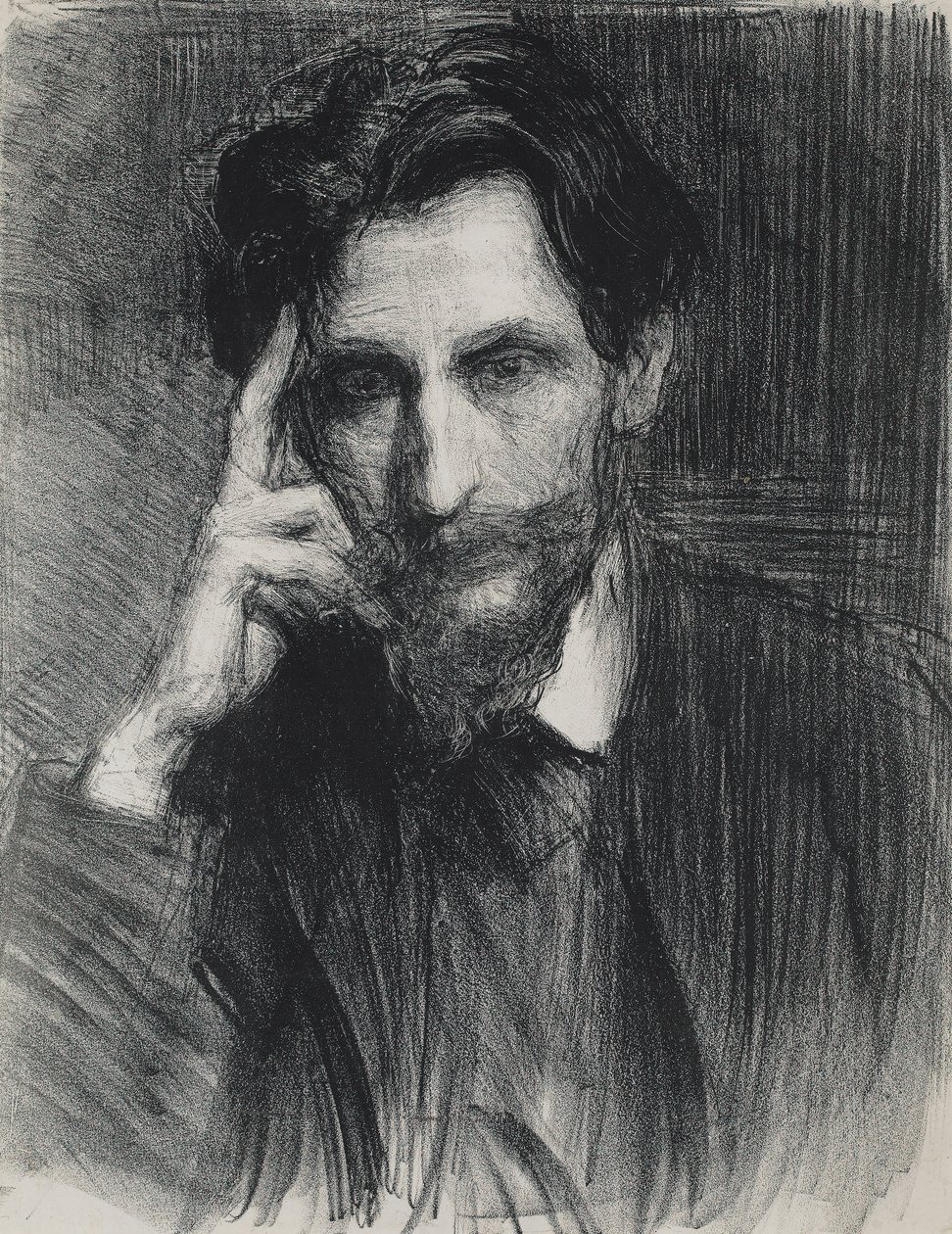 Ritratto di un uomo da Albert de Belleroche