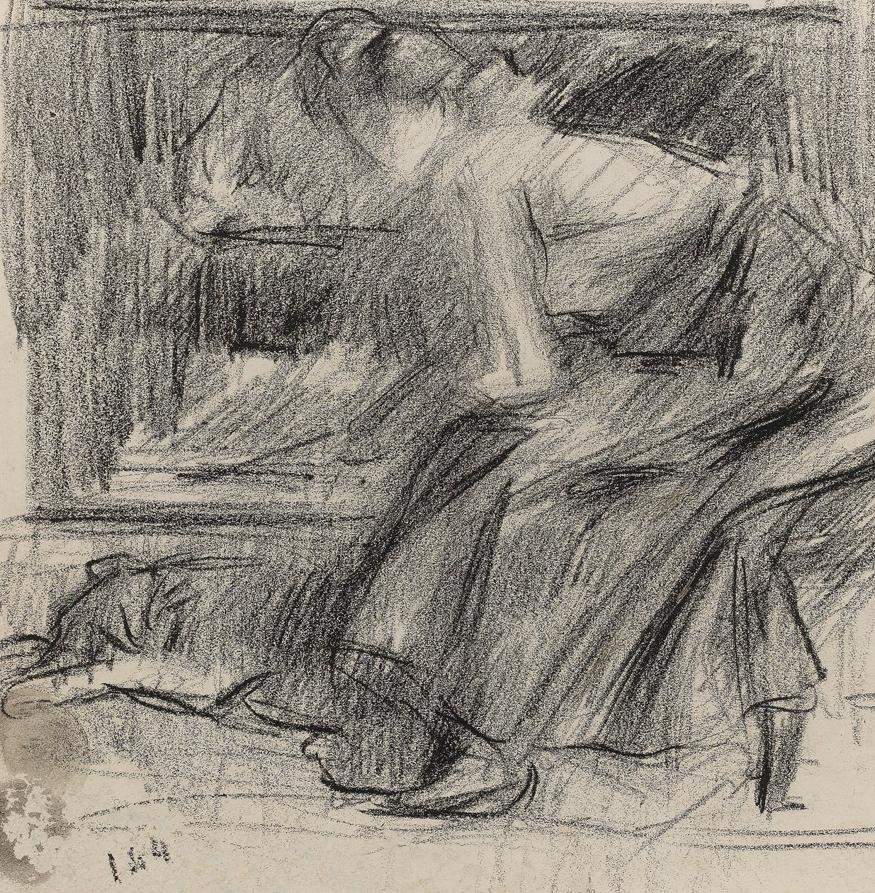 Donna seduta da Albert de Belleroche