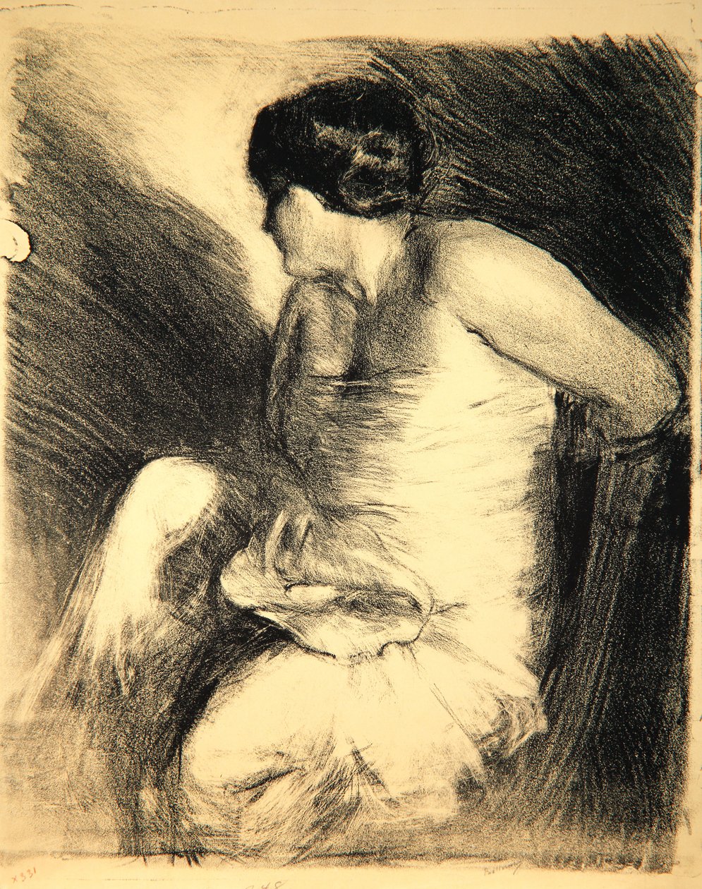 Donna con conchiglia, 1906 da Albert de Belleroche