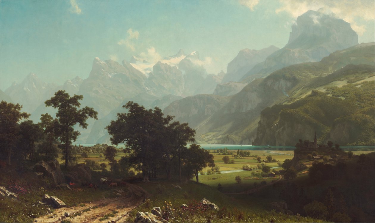 Lago di Lucerna da Albert Bierstadt