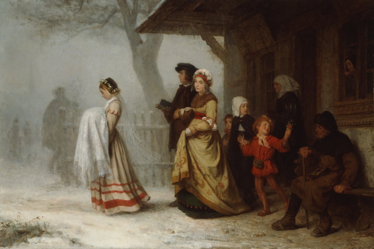Battesimo da Albert Anker