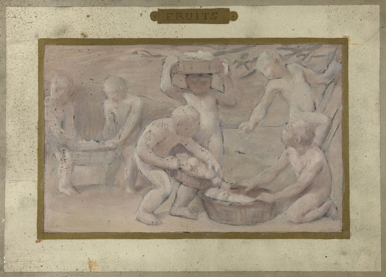 Schizzo per la Salle des Fêtes all
