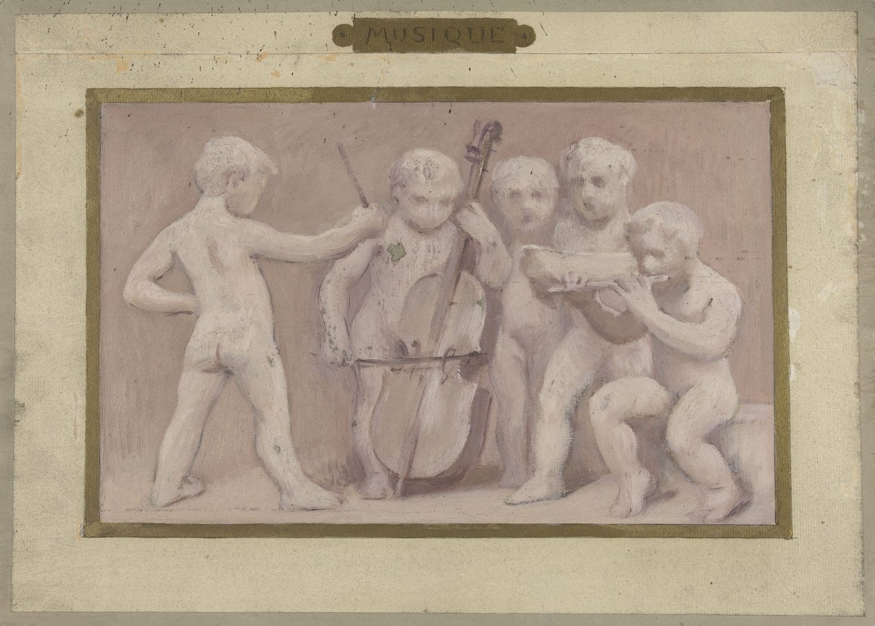 Bozzetto per la Salle des Fêtes all
