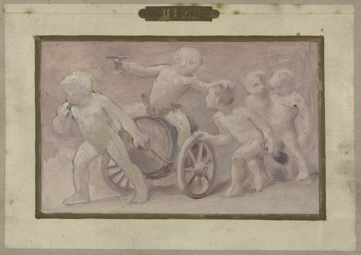 Bozzetto per la Salle des Fêtes all