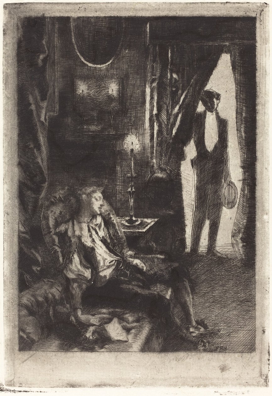Iza dormiente da Albert Besnard