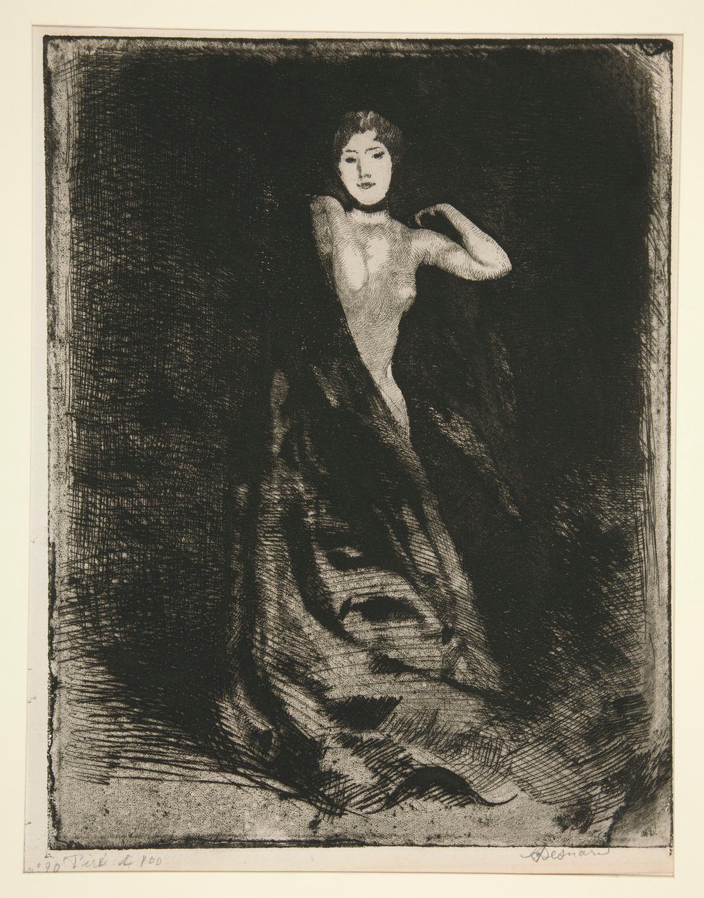 La Femme (Frontispice) da Albert Besnard