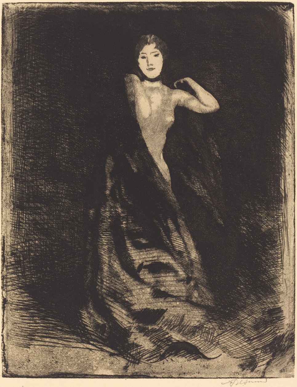 La Femme (frontespizio) da Albert Besnard