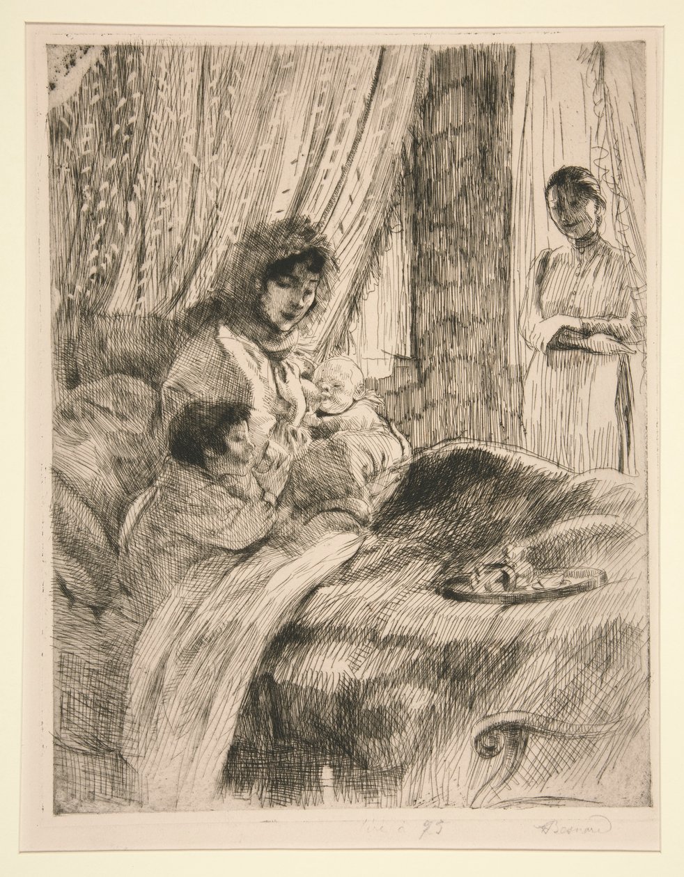 Le Déjeuner (o Maternità Felice) da Albert Besnard
