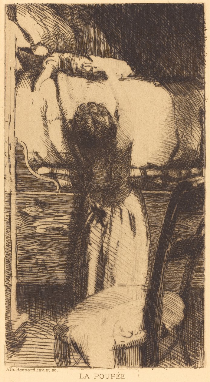 La Bambola (La Poupée) da Albert Besnard