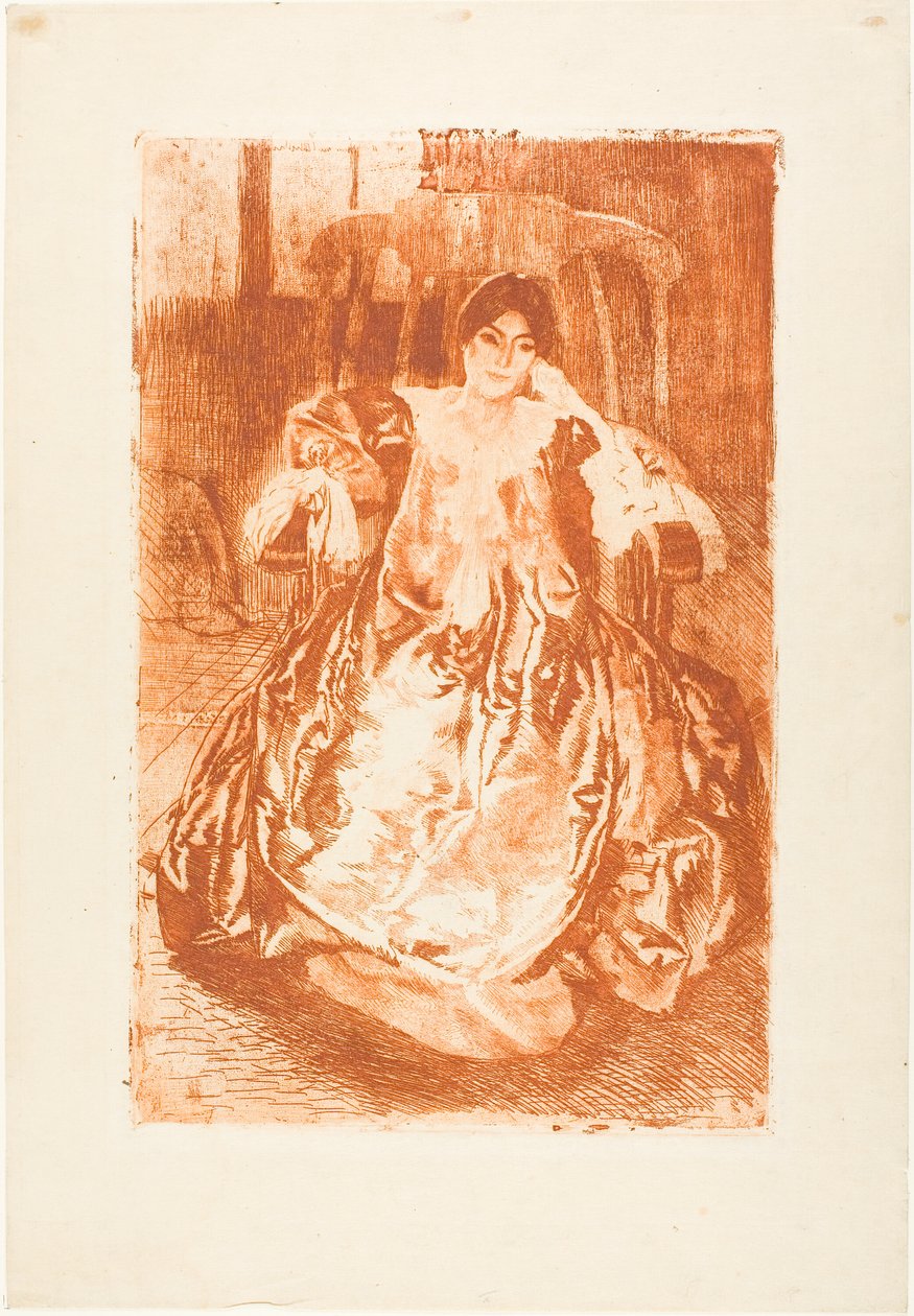 Il vestito di seta da Albert Besnard