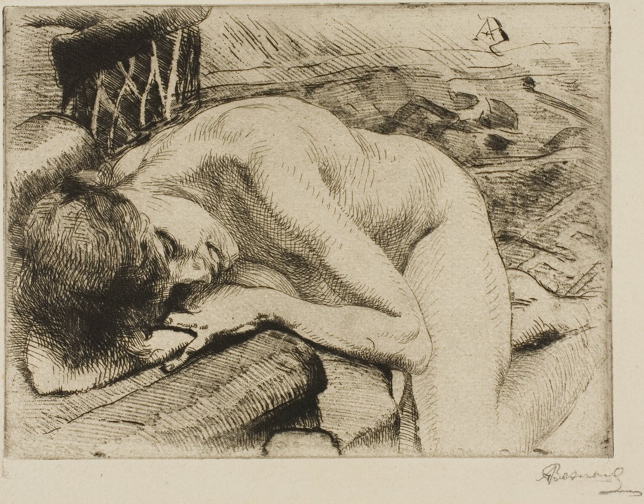 Il modello di sonno da Albert Besnard