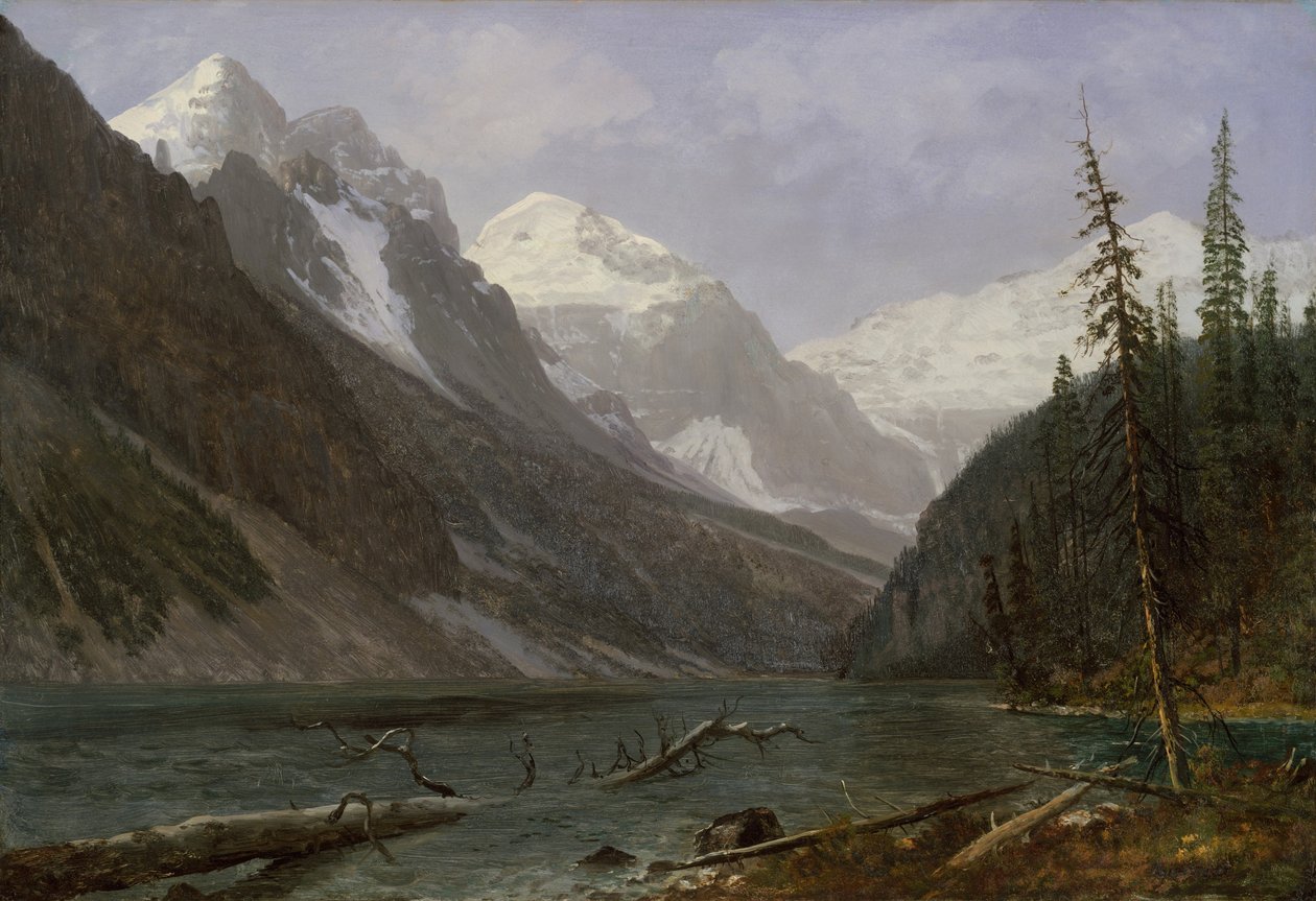 Montagne Rocciose Canadesi (Lake Louise) da Albert Bierstadt