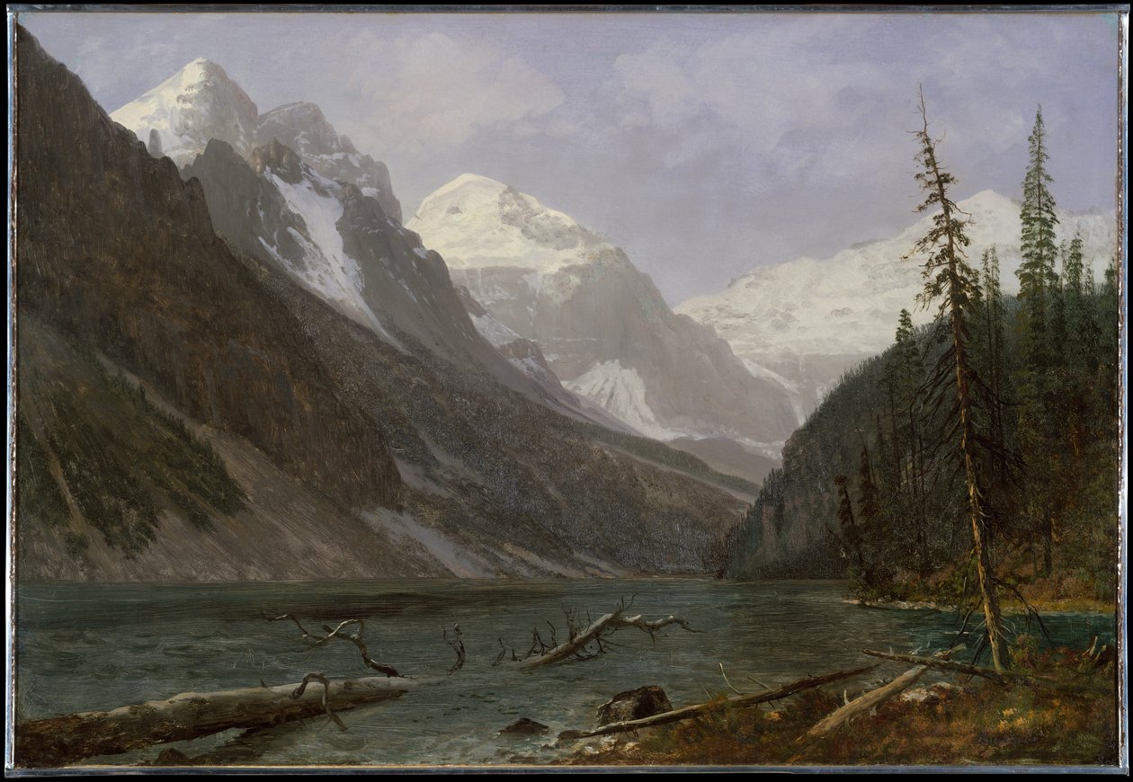 Montagne Rocciose canadesi (Lake Louise) da Albert Bierstadt
