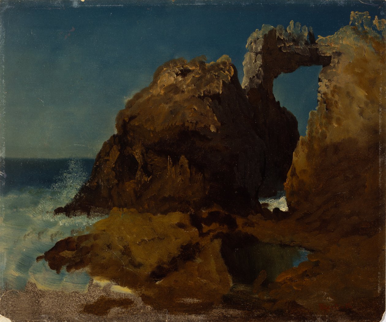 Isole Farralones, Oceano Pacifico da Albert Bierstadt