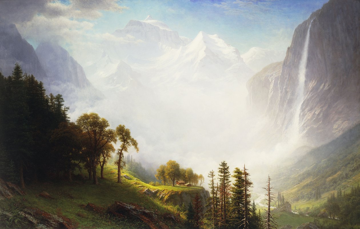 Maestà delle montagne da Albert Bierstadt