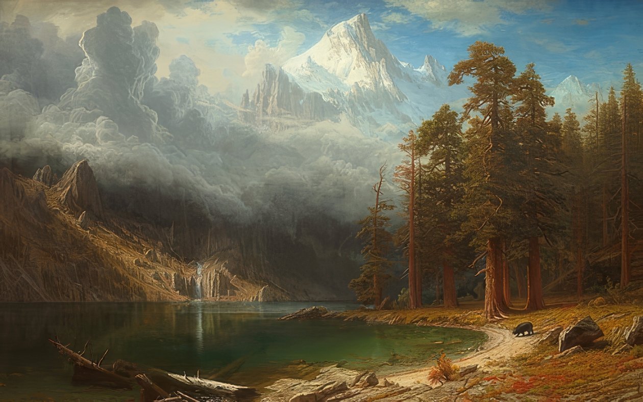 Monte Corcoran da Albert Bierstadt