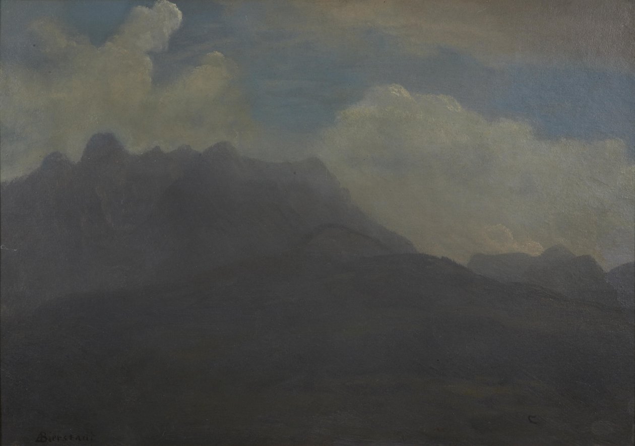 Montagne e colline da Albert Bierstadt
