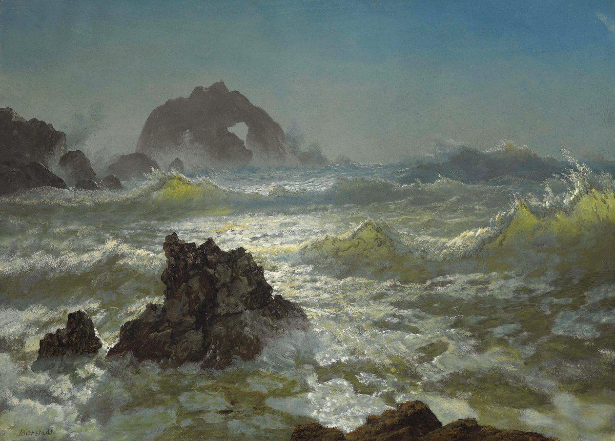 Seal Rock, California da Albert Bierstadt