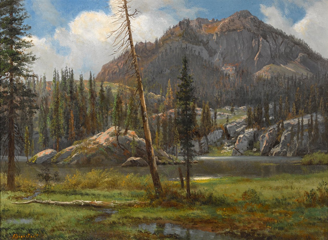 Montagne della Sierra Nevada meridionale da Albert Bierstadt
