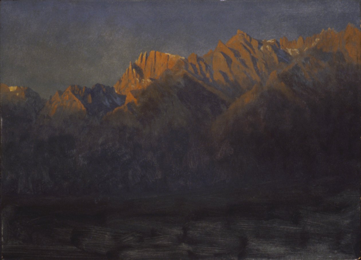 Alba nelle Sierras da Albert Bierstadt