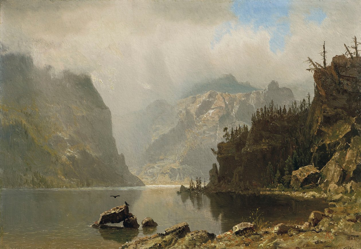 Paesaggio occidentale da Albert Bierstadt
