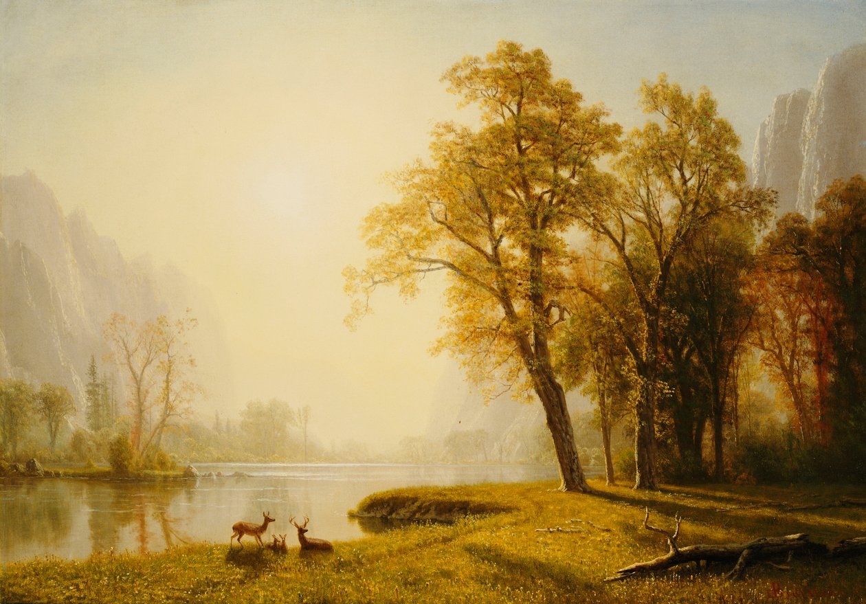 Valle di Yosemite da Albert Bierstadt