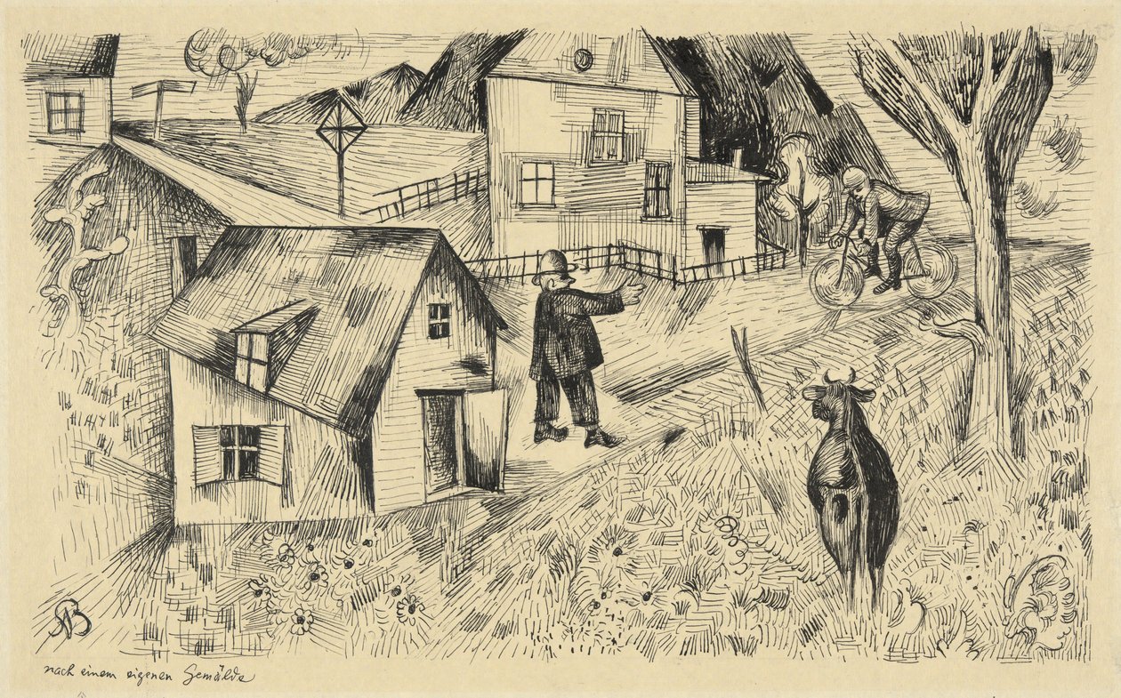 Feierabend (Sera di festa) da Albert Bloch