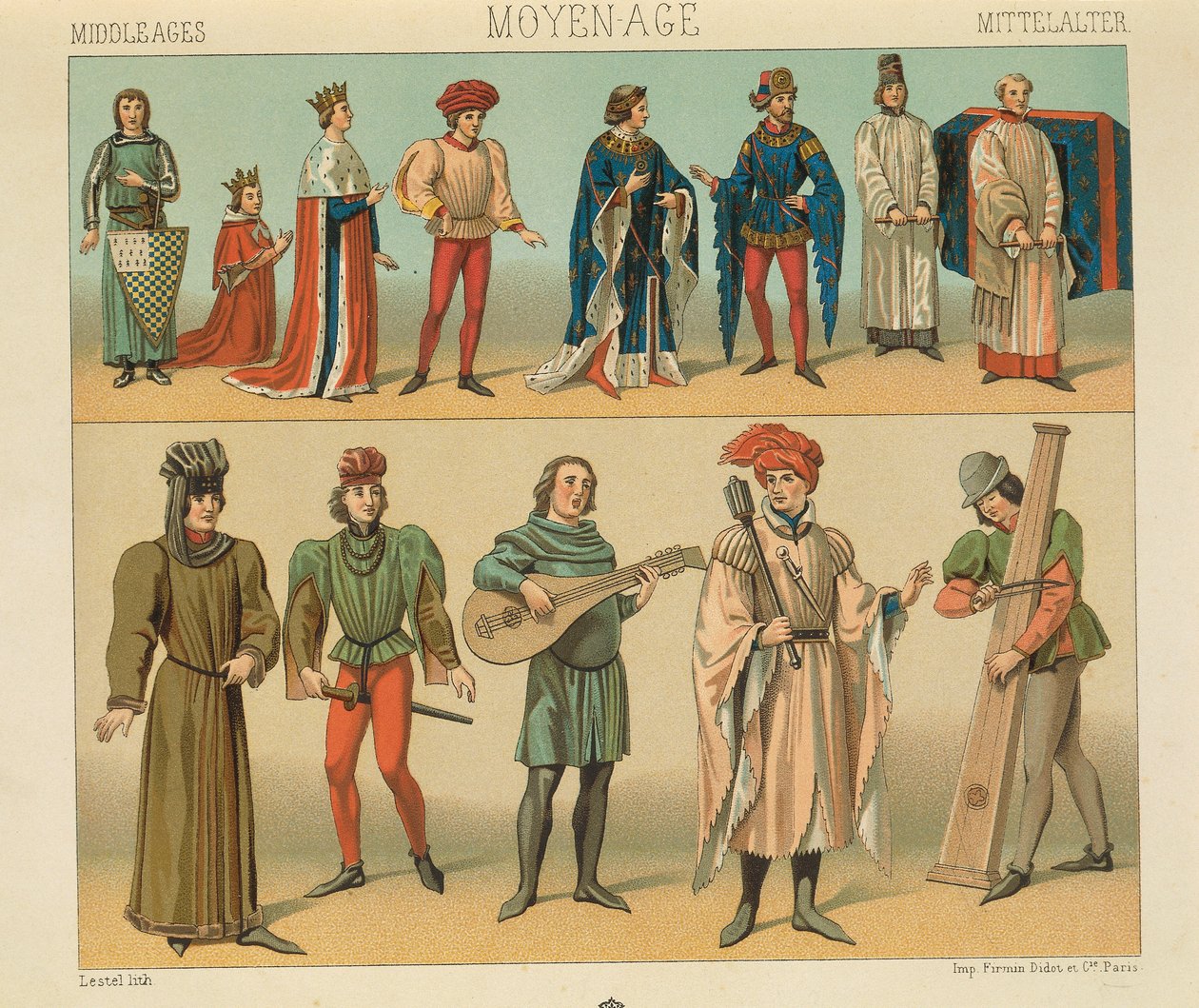 Le Costume Historique di Auguste Racinet, Volume IV da Albert Charles August Racinet