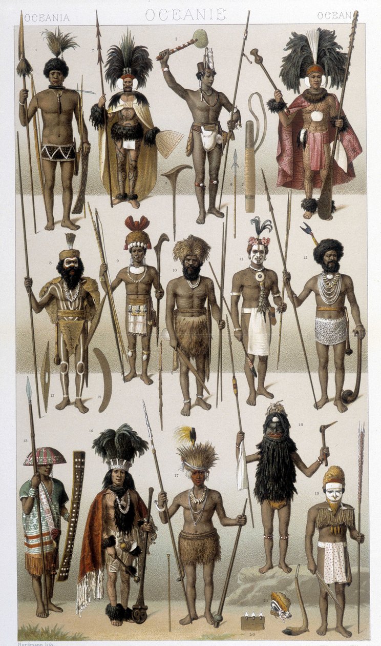 Costumi tradizionali dei popoli indigeni dell