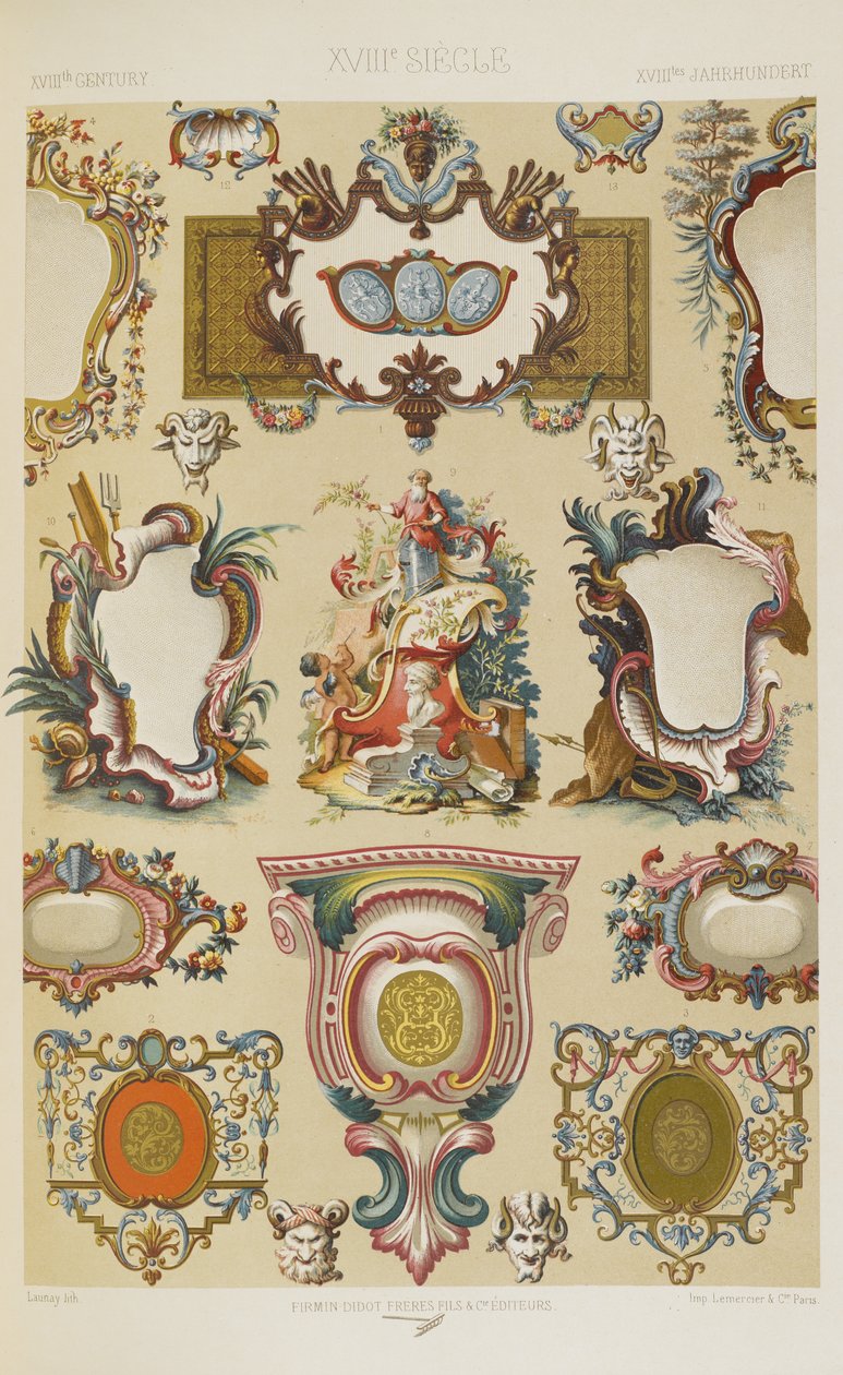 XVIII Secolo, tavola 93 da 