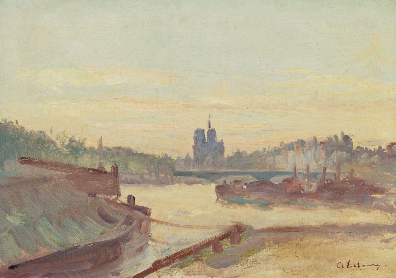 Notre Dame de Paris da Albert Charles Lebourg
