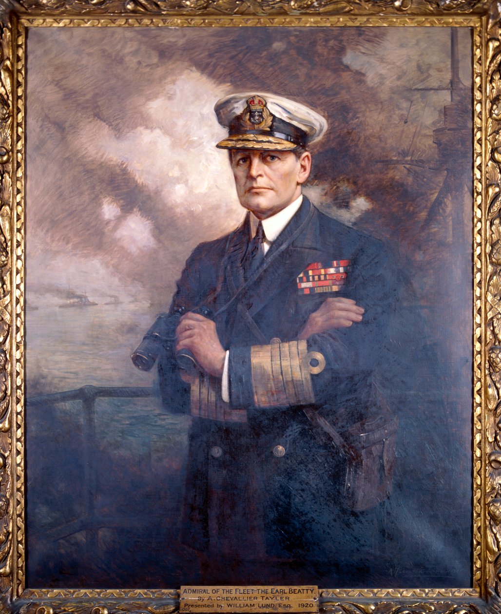 Ammiraglio della flotta, il conte Beatty, 1920 da Albert Chevallier Tayler