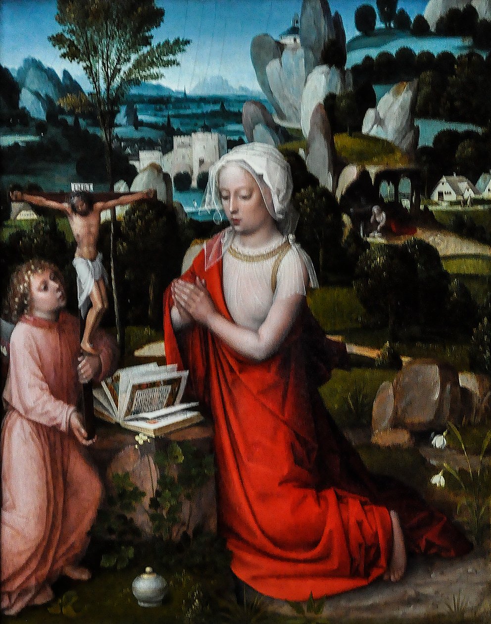 La Maddalena in un paesaggio da Albert Cornelis