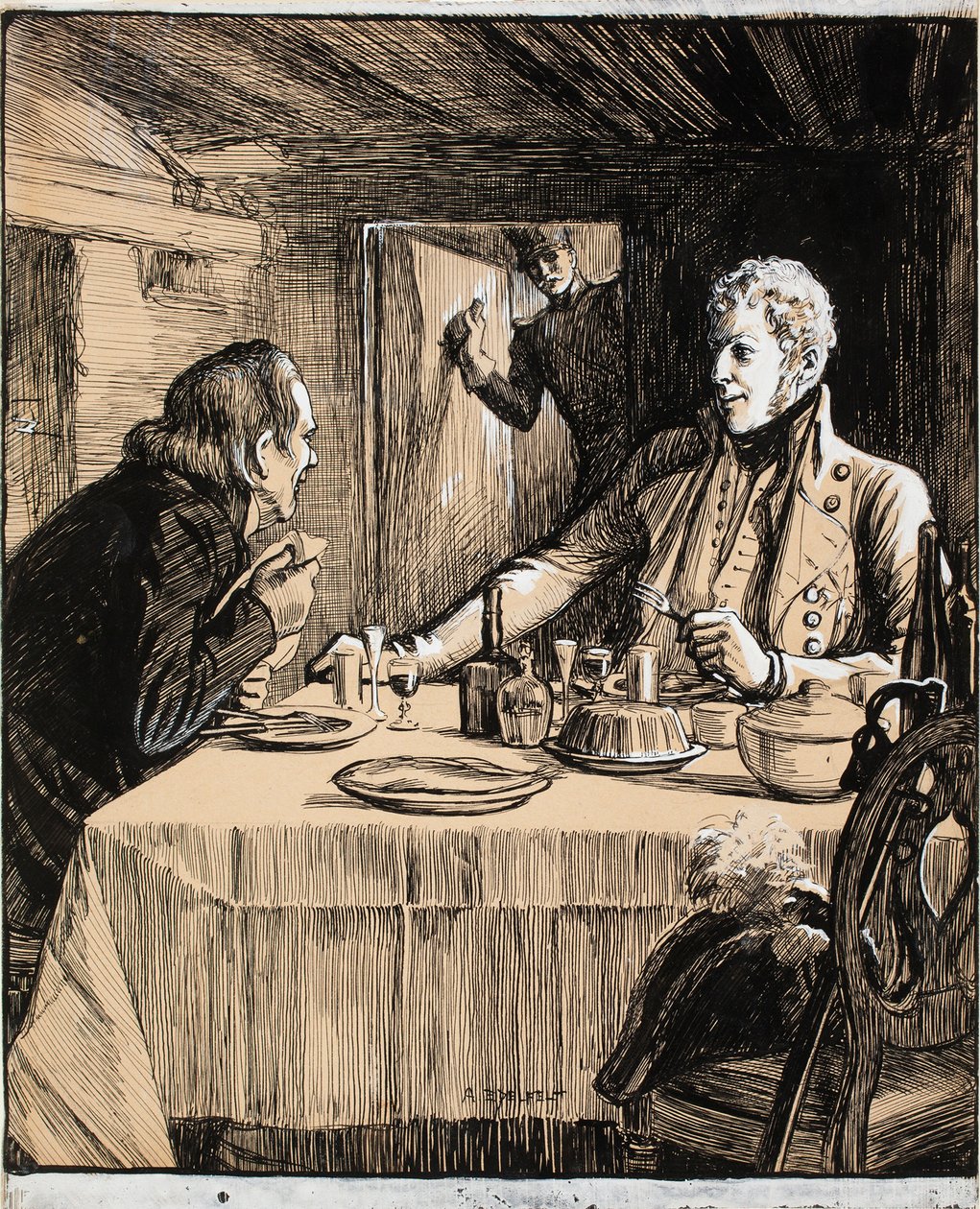 Colazione a Pardala tratta dalla poesia di Sandels da Albert Edelfelt