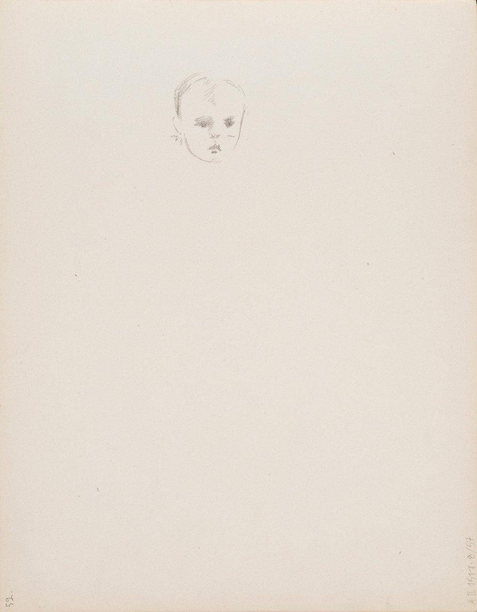 La testa di un bambino da Albert Edelfelt