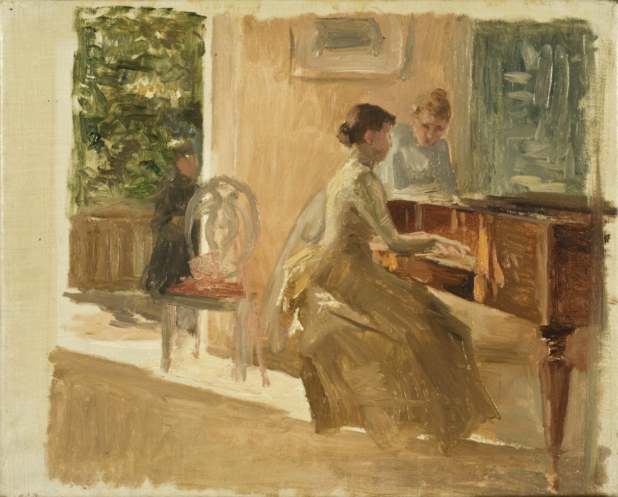 Nel salotto di Haiko da Albert Edelfelt