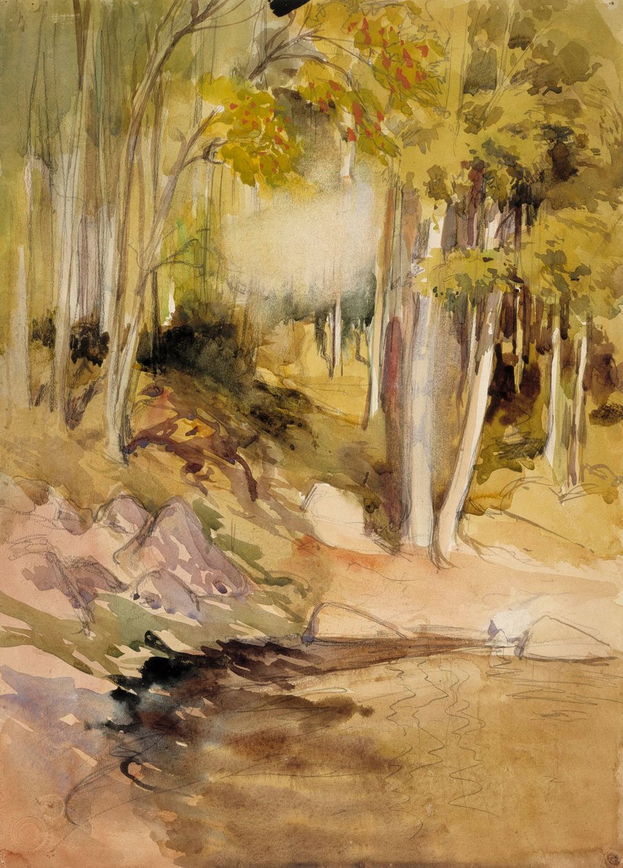 Nel bosco da Albert Edelfelt