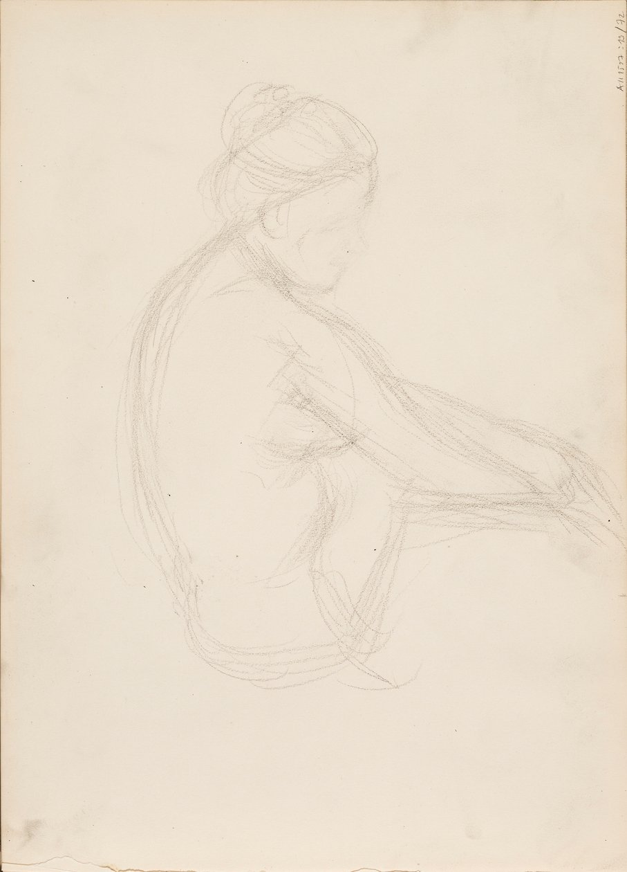 Sedersi nudi da Albert Edelfelt