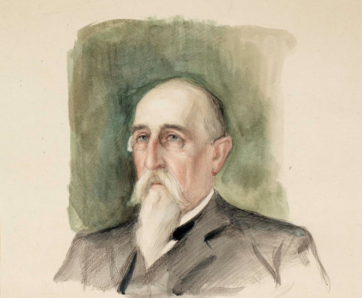 Leo Mechelin, studio di ritratto da Albert Edelfelt