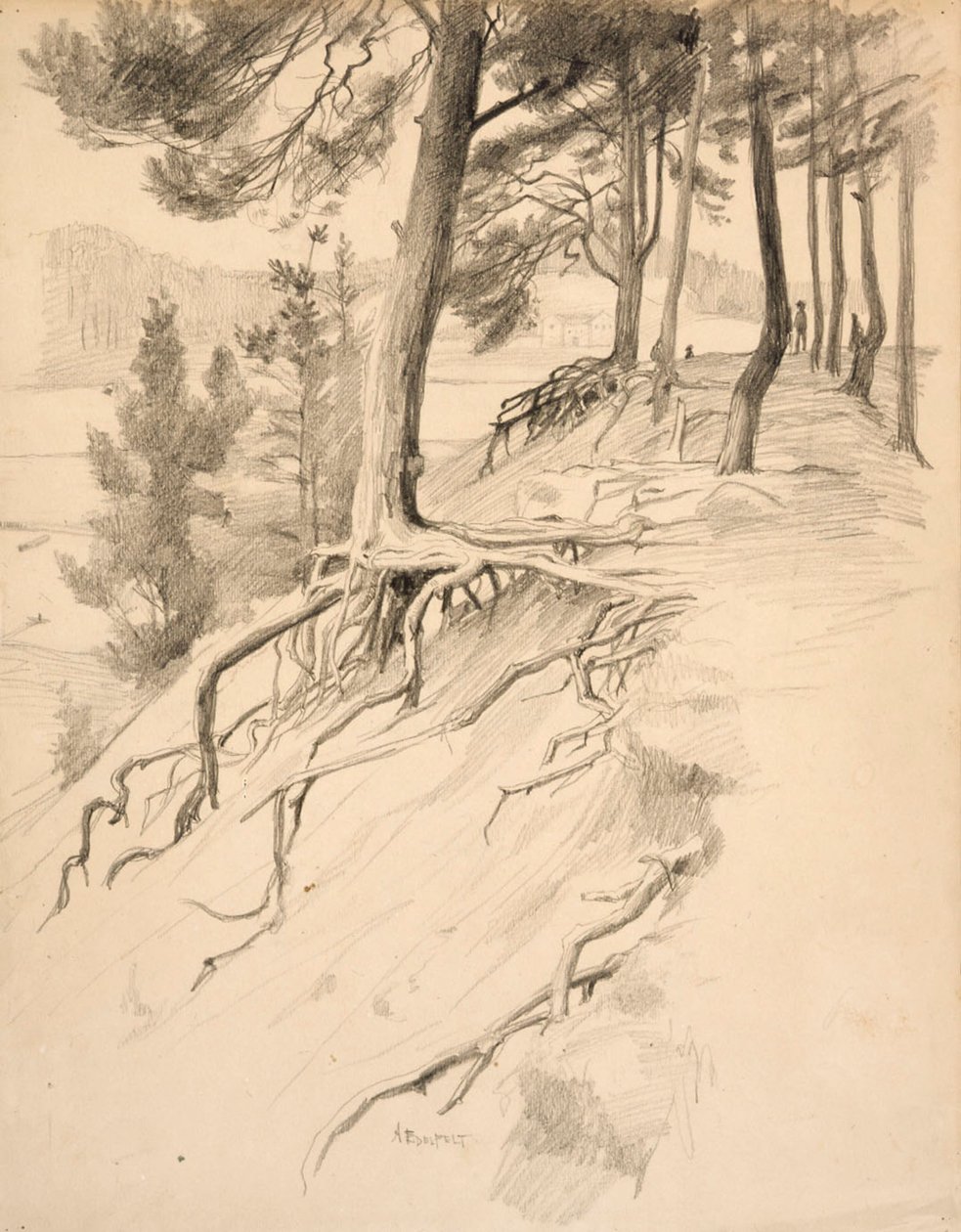 Linnanmäki, Porvoo da Albert Edelfelt