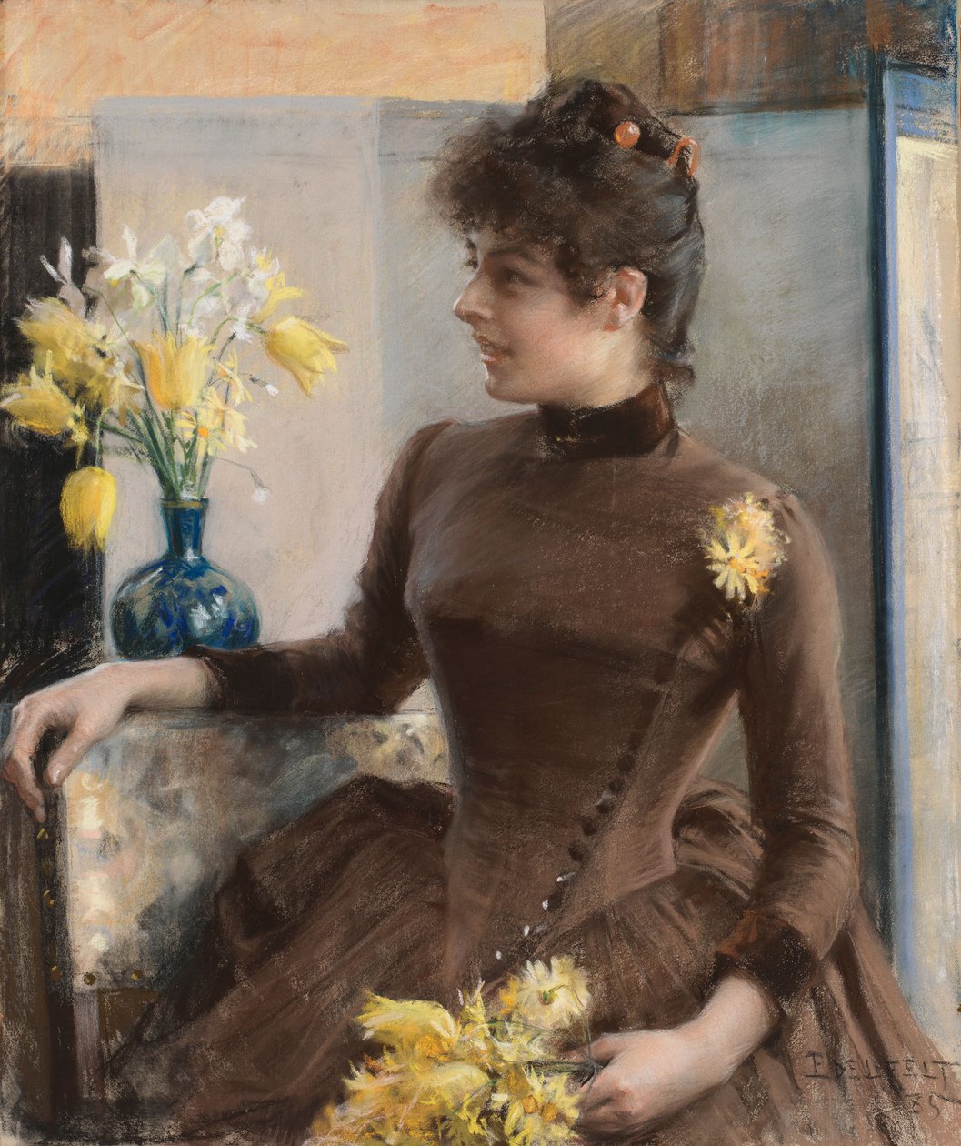 Parigina da Albert Edelfelt