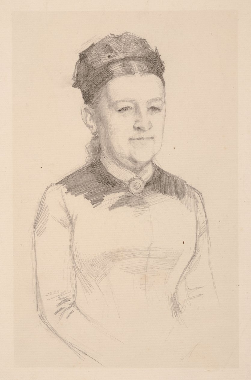 Studio di ritratto della signora Anna Sinebrychoff da Albert Edelfelt
