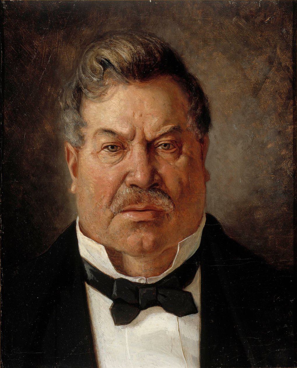 Ritratto di August Streng da Albert Edelfelt