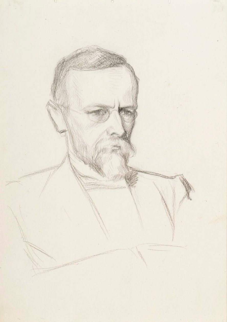 Ritratto di Axel Lille da Albert Edelfelt