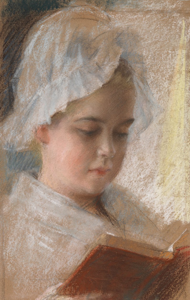 Ritratto di Berta Edelfelt, studio da Albert Edelfelt