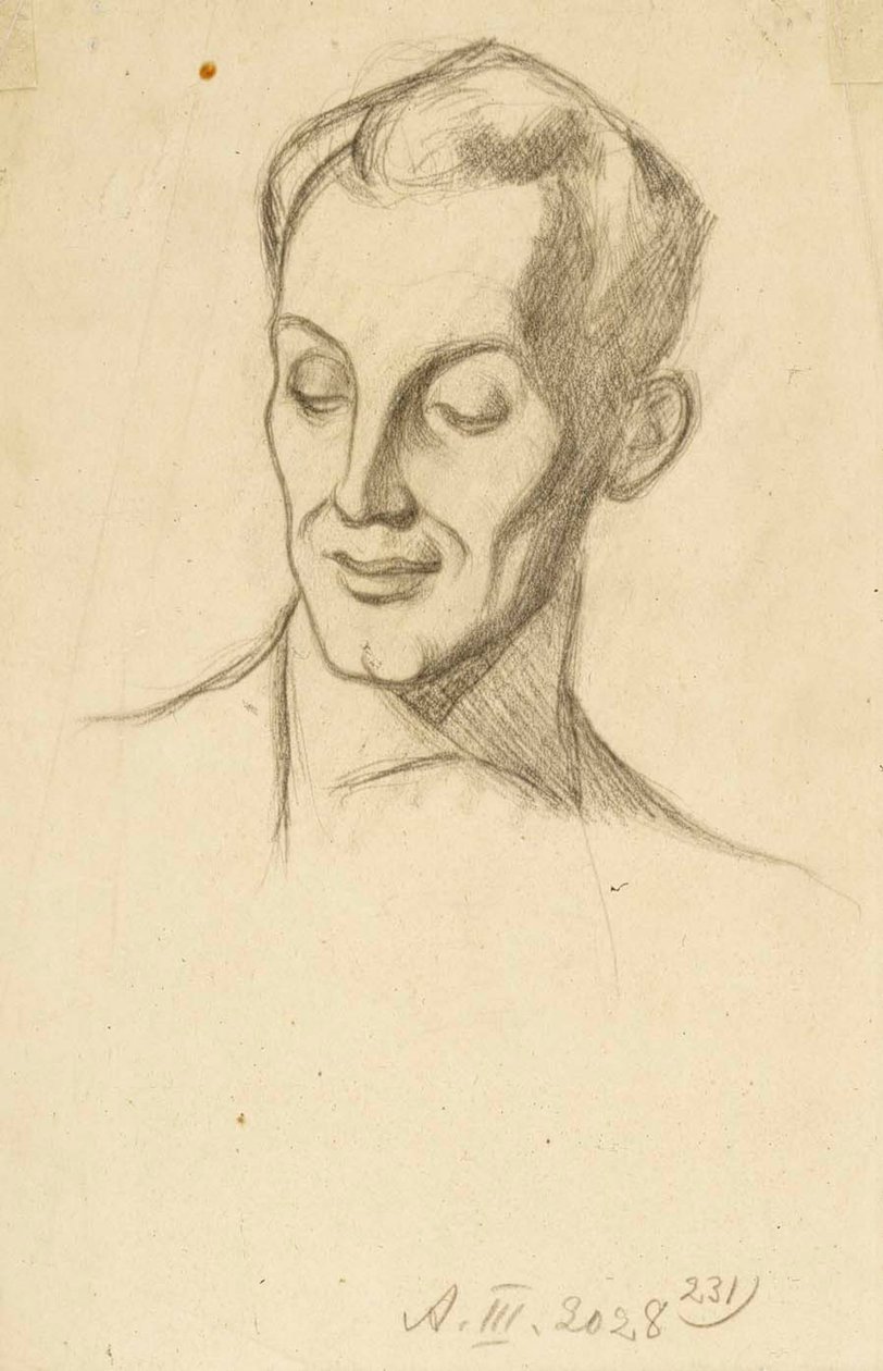 Ritratto di Bruno Aspelin da Albert Edelfelt
